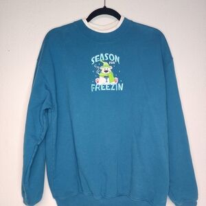 Vintage M & C Sportswear Embroidered Polar Bear Grandmacore Sweatshirt Womens L